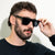 Damen Modische Sonnenbrille im zeitgemäßen Quadratdesign Karnz