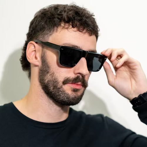 Damen Modische Sonnenbrille im zeitgemäßen Quadratdesign Karnz