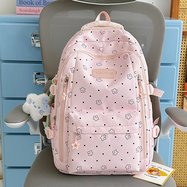 Trendige Floral Print Rucksack Karnz