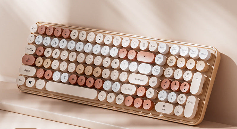 Kabelloses Retro-Tastatur Karnz