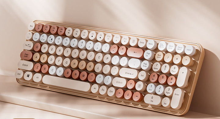 Kabelloses Retro-Tastatur Karnz