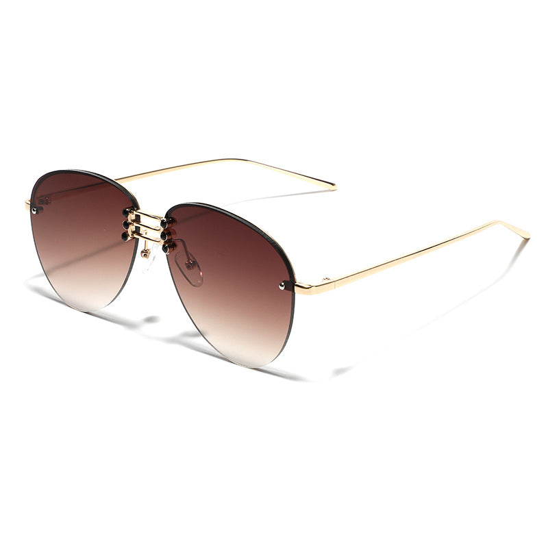 Damen modische Sonnenbrille im Vintage-Stil Karnz