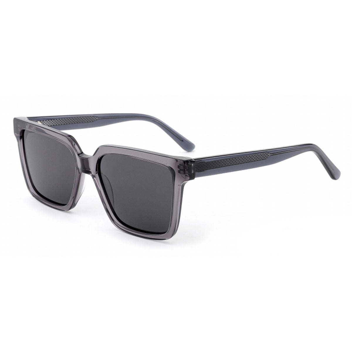 Damen quadratische Sonnenbrille mit modernem Kunststoffrahmen und UV-Schutz Karnz
