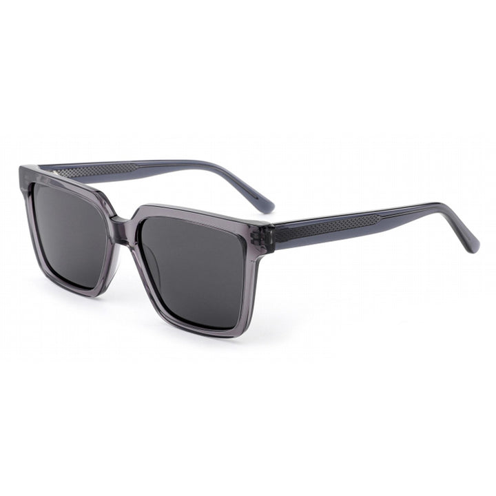 Damen quadratische Sonnenbrille mit modernem Kunststoffrahmen und UV-Schutz Karnz