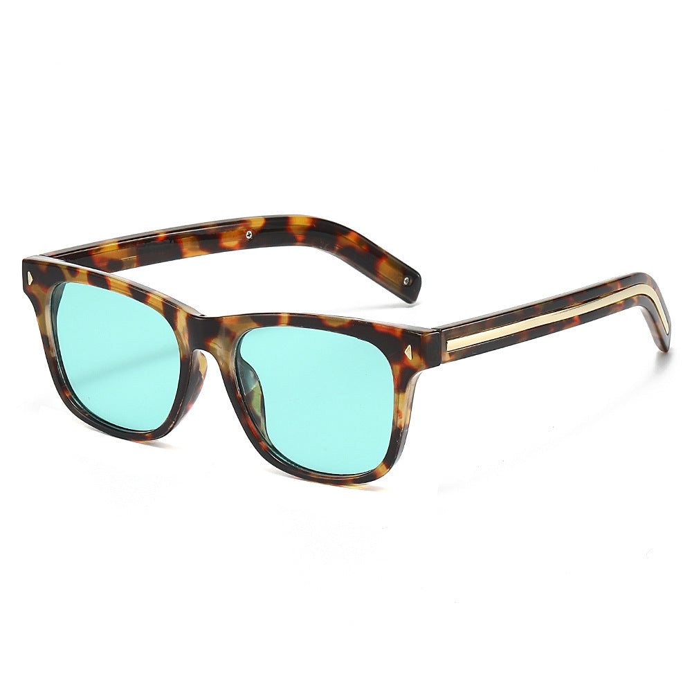 Retro-inspirierte Flachrahmen-Sonnenbrille Karnz
