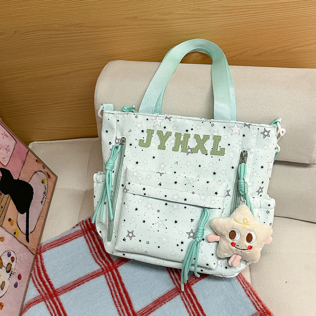 Stylischer Sternenbedruckter Rucksack Karnz 1791205378