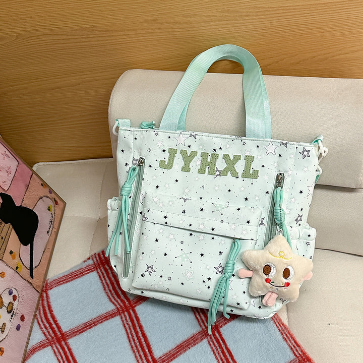 Stylischer Sternenbedruckter Rucksack Karnz 1791205378
