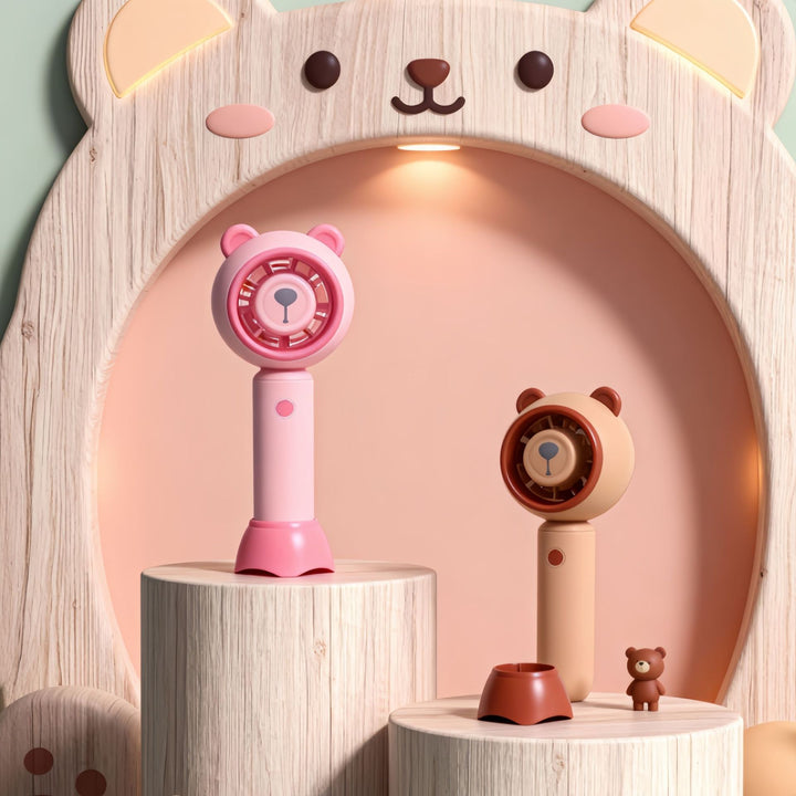 Unisex tragbarer Handventilator mit tierischem Design Karnz