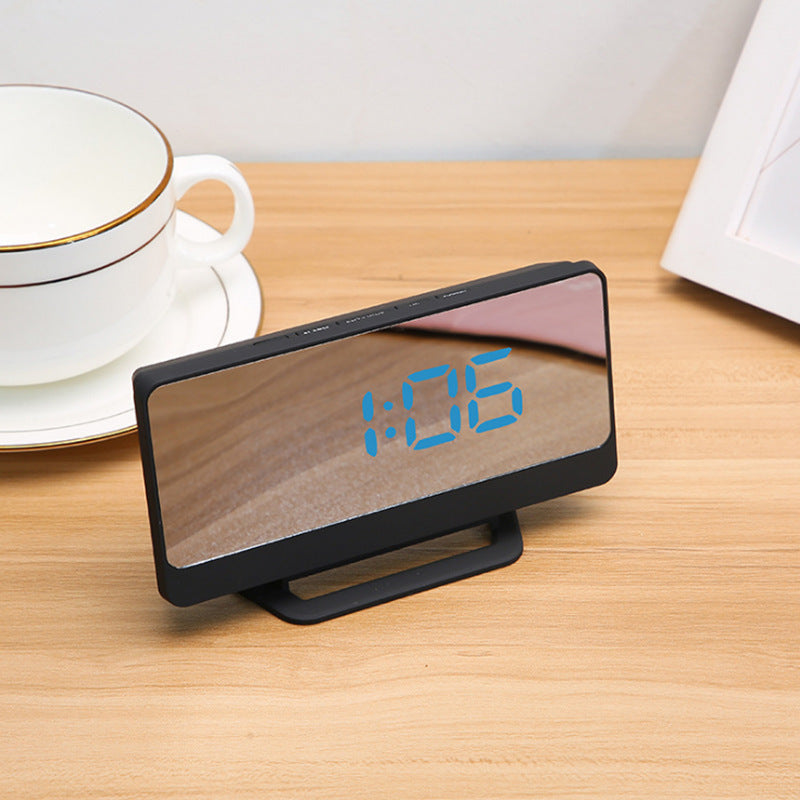 Digitaler Alarmwecker mit Spiegel-Display und Snooze-Funktion Karnz
