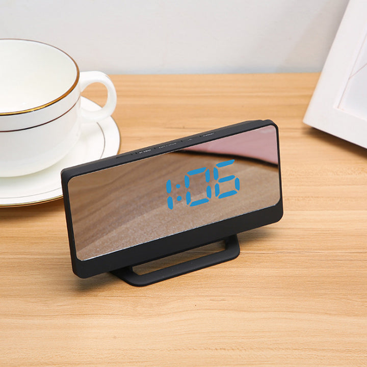 Digitaler Alarmwecker mit Spiegel-Display und Snooze-Funktion Karnz