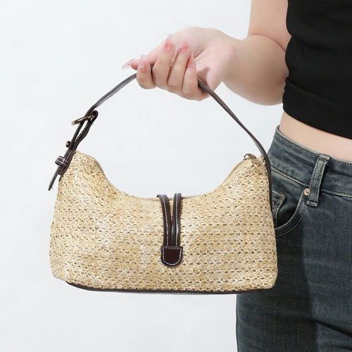 Texturiert Gewebte Schultertasche