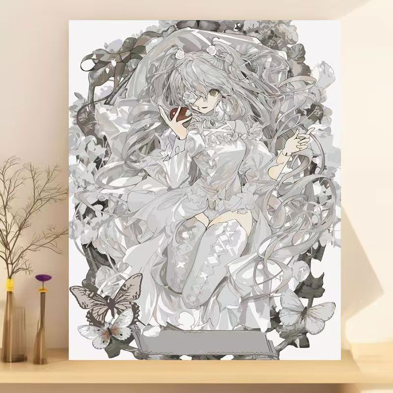 Fantasy Illustration Wandkunst Karnz
