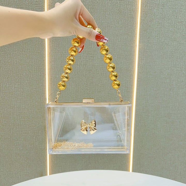 Stylische Acryl-Handtasche