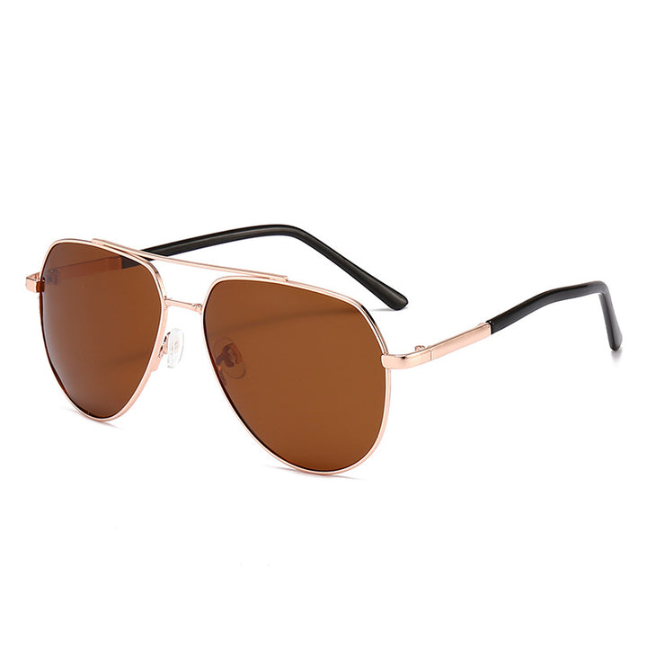 Herren elegante Piloten-Sonnenbrille Karnz