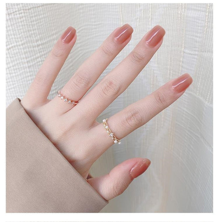 Ombre Glossy Press-On Nagelset Karnz 1790727316