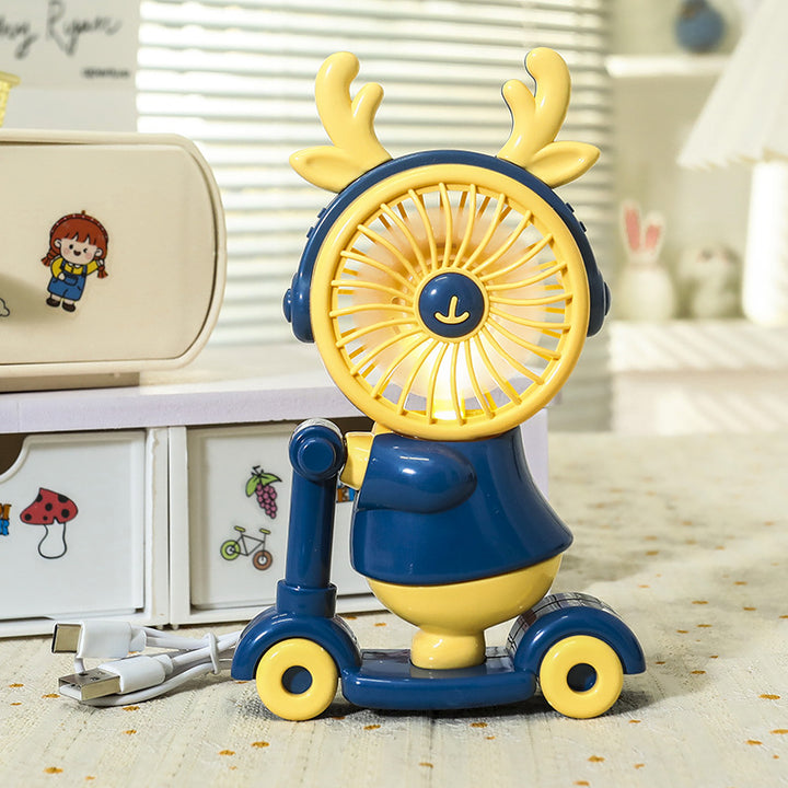 Damen Tragbarer Mini-Ventilator im kreativen Tierdesign Karnz