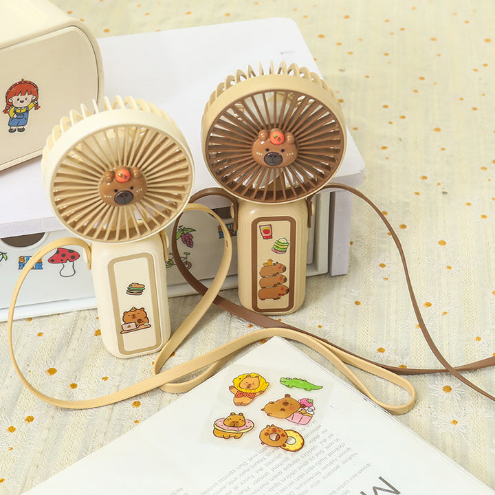 Unisex Tragbarer Handventilator mit niedlichem Tierdesign Karnz