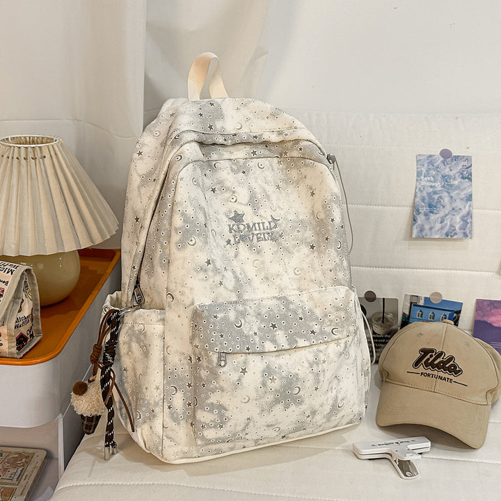 Stylische Sternen-Print Rucksack Karnz