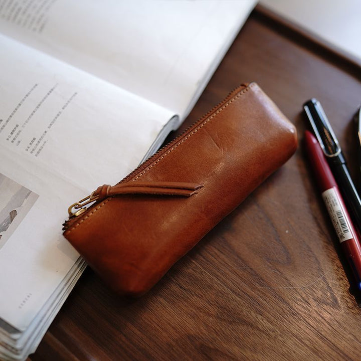 Premium Leder Bleistift etui Karnz