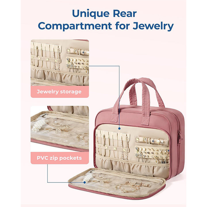 Schmuck-Organizer Tasche mit Praktischen Einsätzen Karnz
