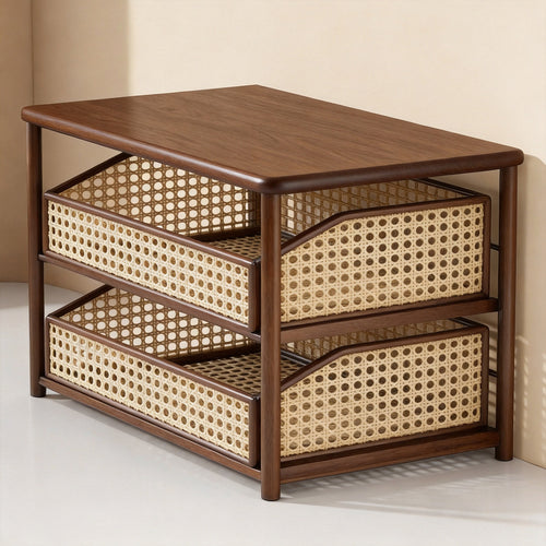 Küchenarbeitsplatte Espresso Maschine Stand mit herausziehbarem Drahtkorb Organizer