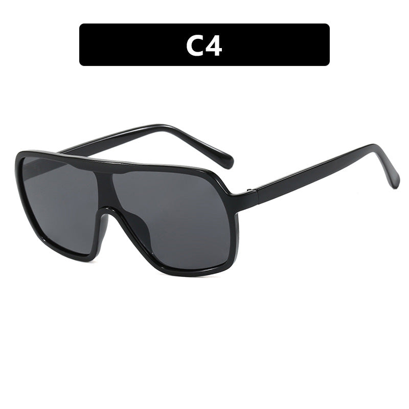 Damen oversized Sonnenbrille mit breitem Rahmen Karnz