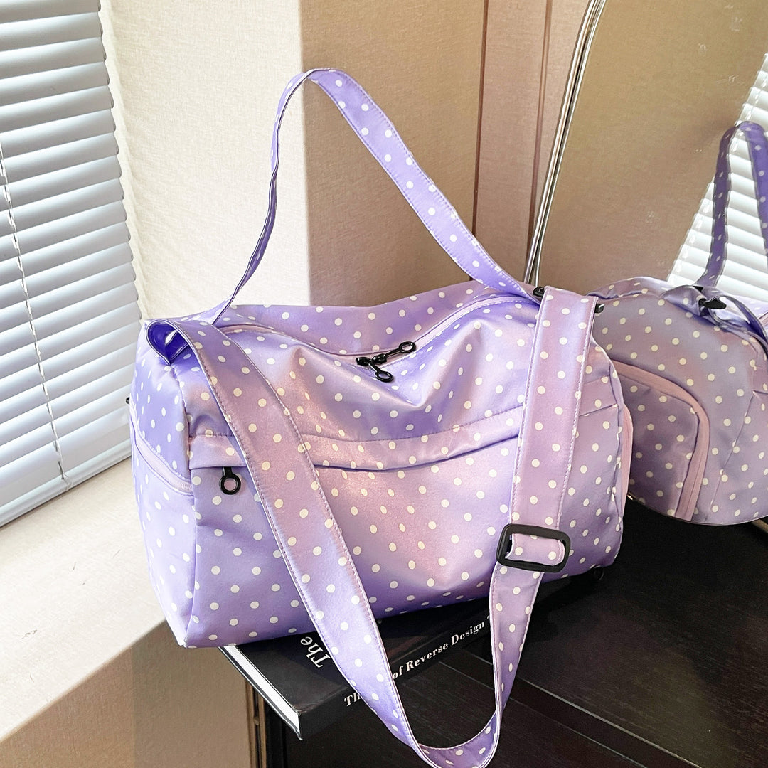 Polka Dot Gym Duffel Bag Karnz