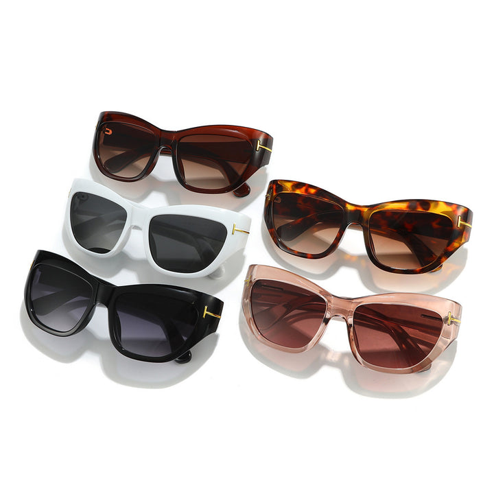 Chic Übergroße Quadratische Sonnenbrille Karnz