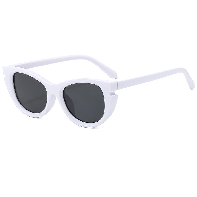 Damen Cat-Eye Sonnenbrille mit robustem Kunststoffrahmen Karnz