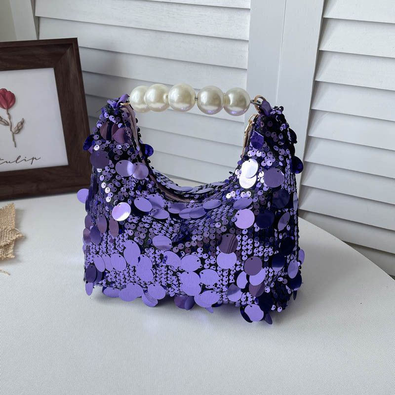 WoChic Glitzernde Abendhandtasche Karnz