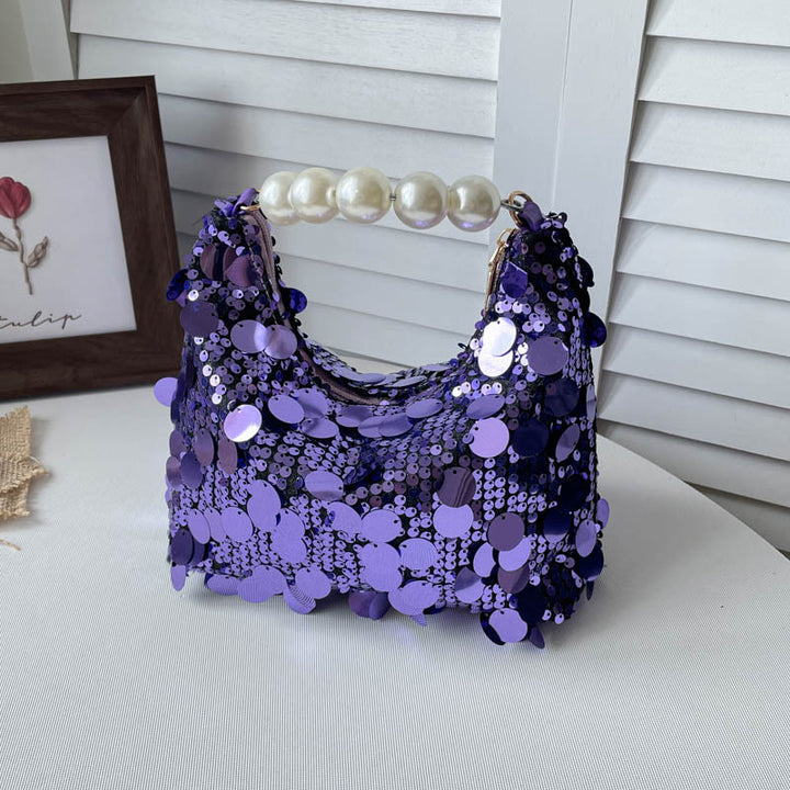 WoChic Glitzernde Abendhandtasche Karnz