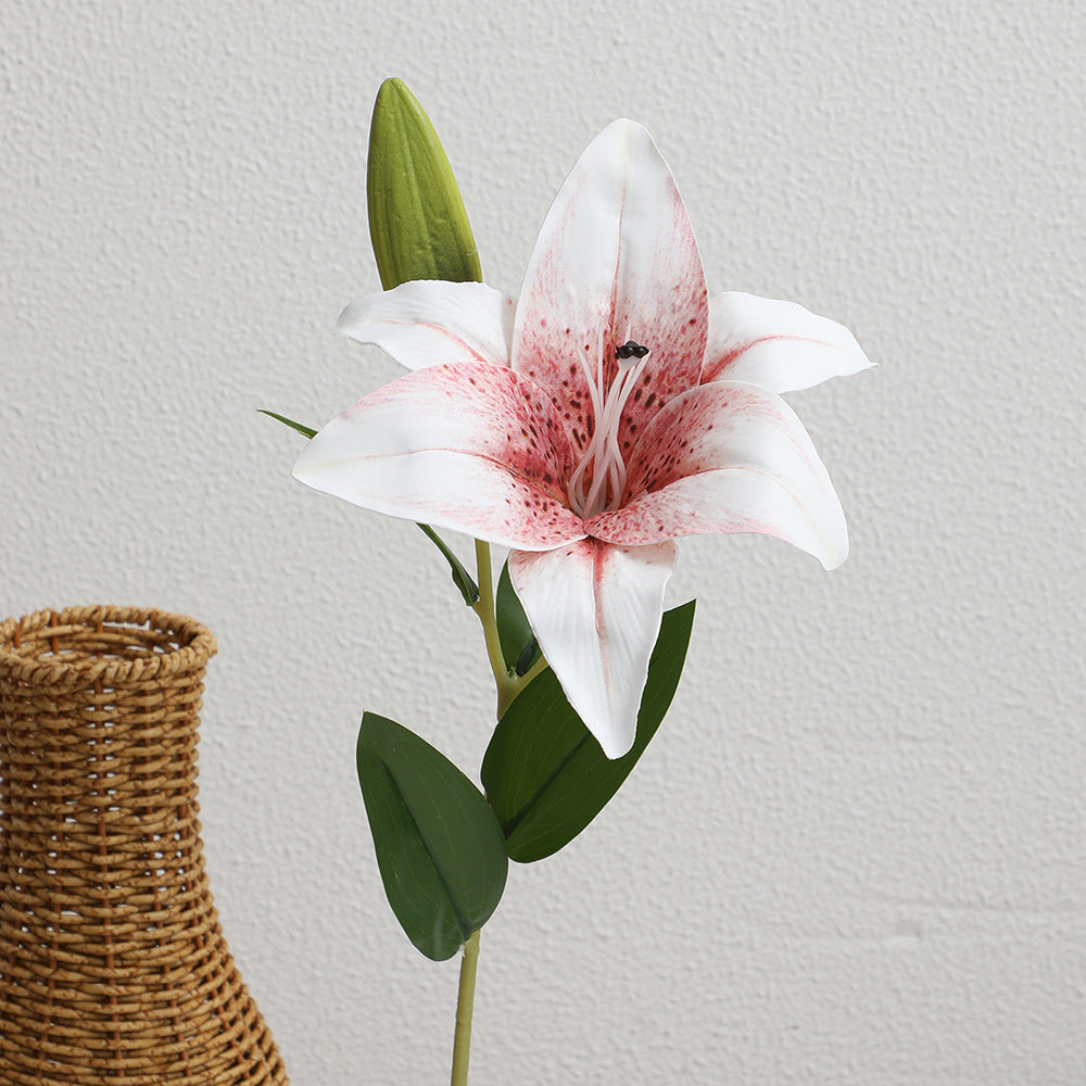 Künstlicher Lilienstrauß mit realistischen Details Karnz