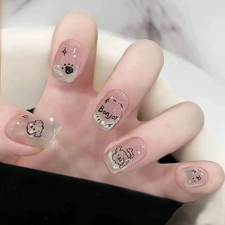 Verspielt Cartoon Nagelkunst Press-On Extensions Karnz