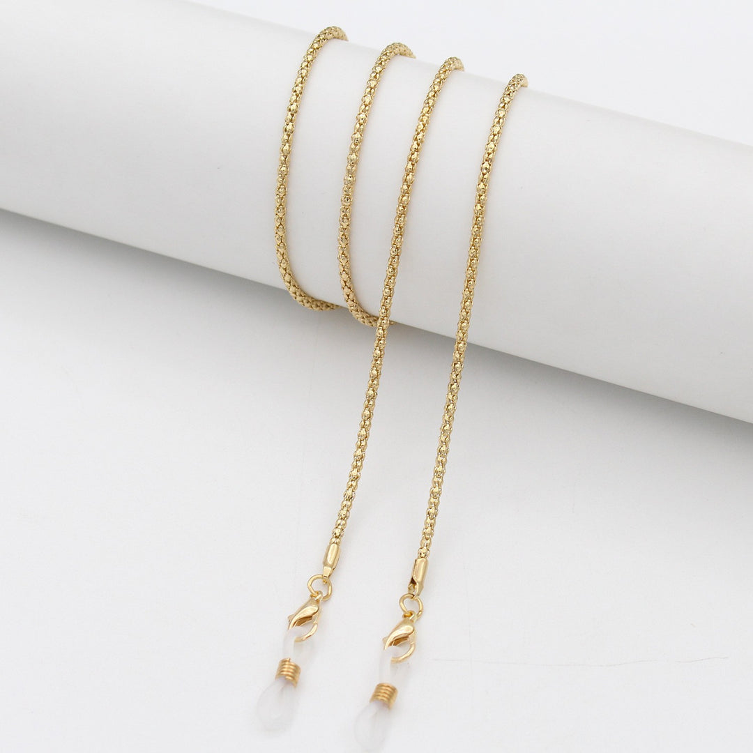 Elegante Kristall Brillen Kette Karnz