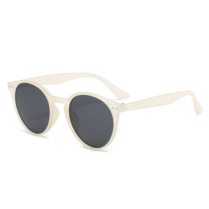 Damen Cat-Eye Sonnenbrille mit transparentem Rahmen Karnz