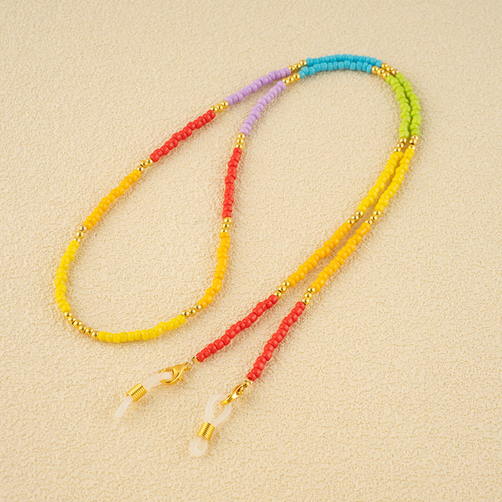 Bunte Perlen-Brillenhalter Karnz
