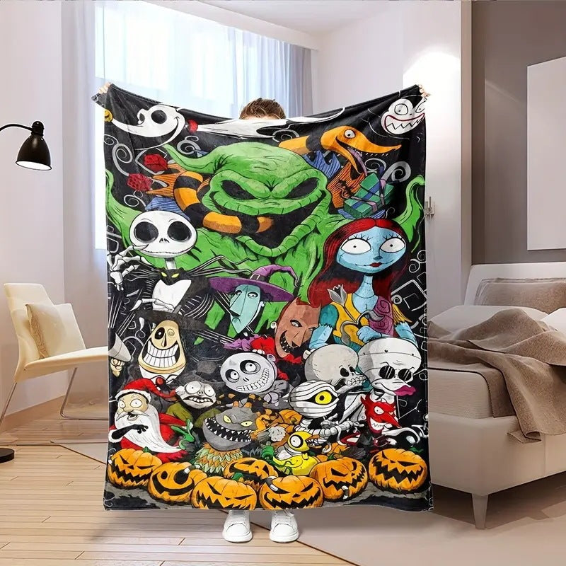 Urlaubsbedingte Fleece-Wurfdecke