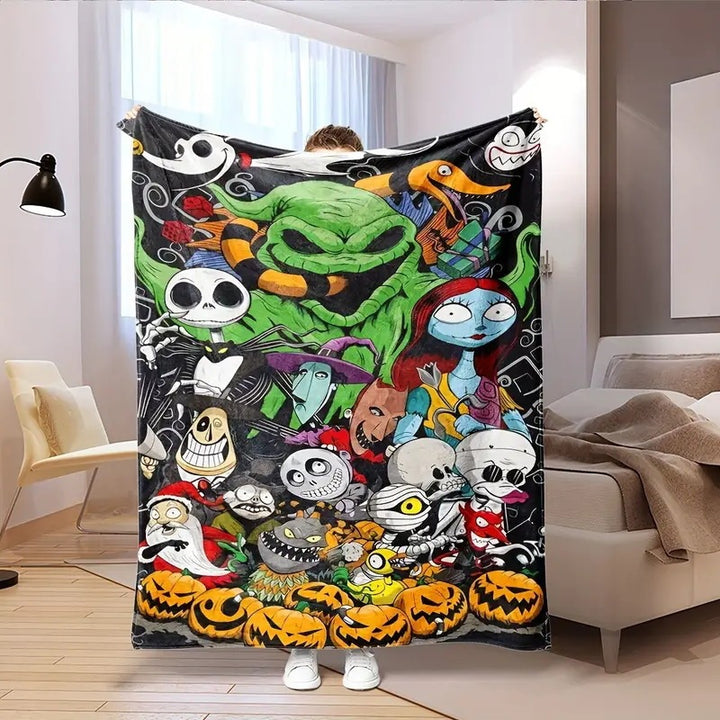 Urlaubsbedingte Fleece-Wurfdecke