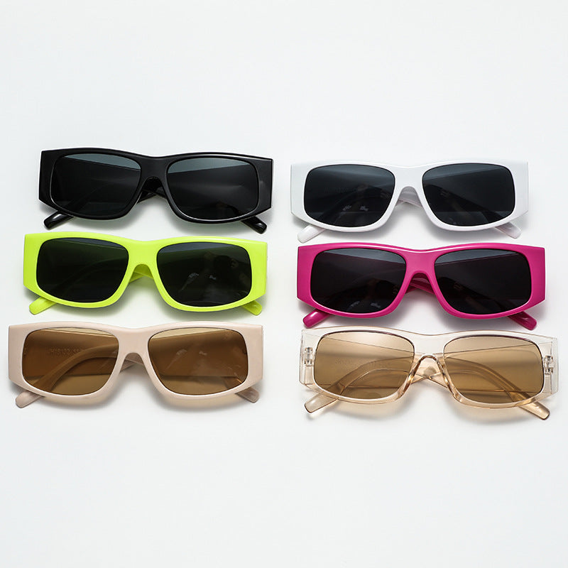 Damen stilvolle quadratische Sonnenbrille Karnz