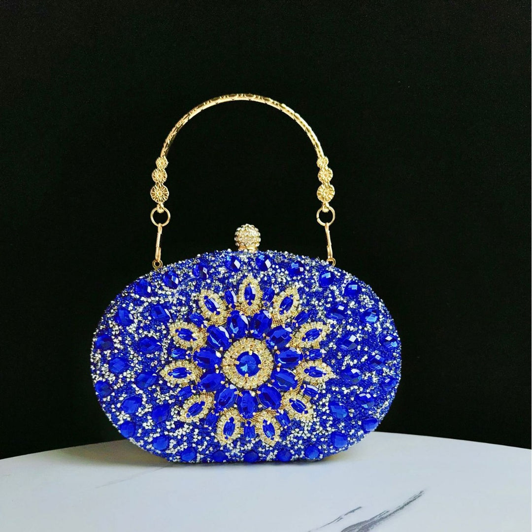 Dekorative verzierte Abendhandtasche