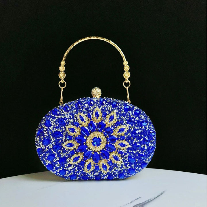 Dekorative verzierte Abendhandtasche