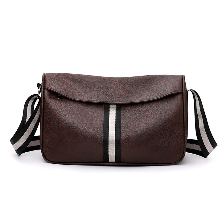 Vintage Leder Umhängetasche Karnz