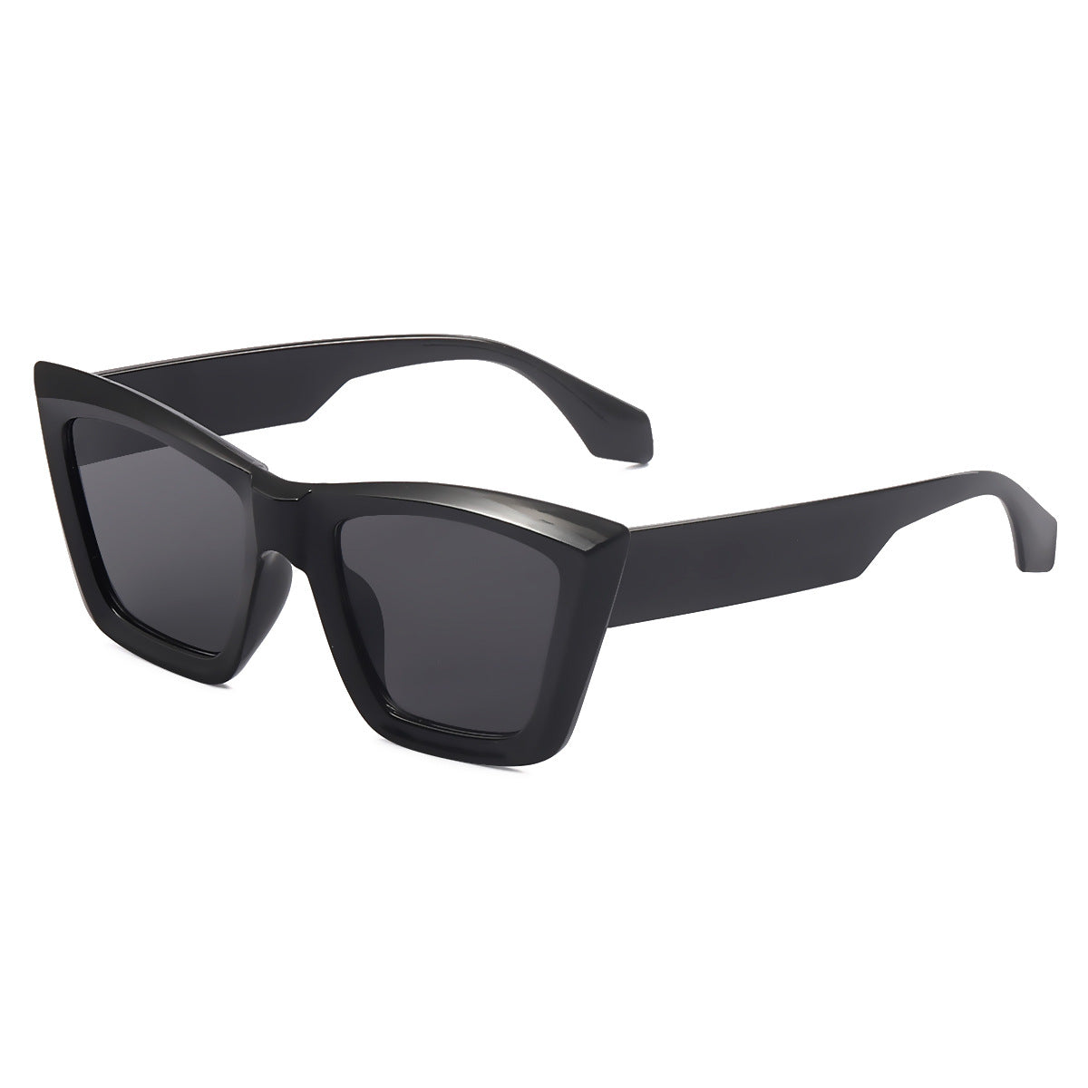 Damen Modische Sonnenbrille mit auffälligem Kantenrahmen und stilvollen Gläsern Karnz