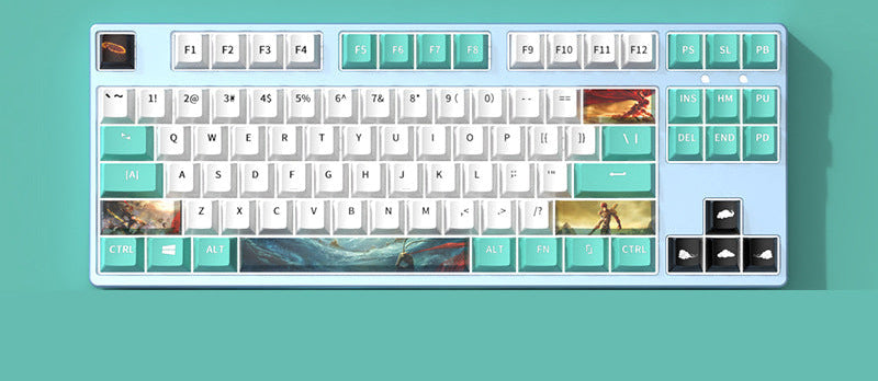Kompatibele mechanische Gaming-Tastatur Karnz