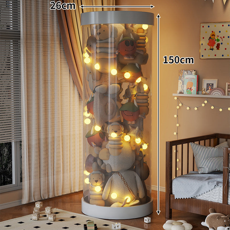Vertikaler klarer Acrylspielzeug- und Plüsch-Displayturm