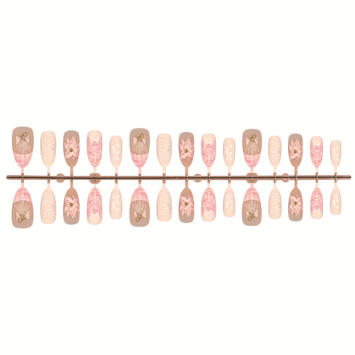 Dekorative Nagelkunst Tipps Set