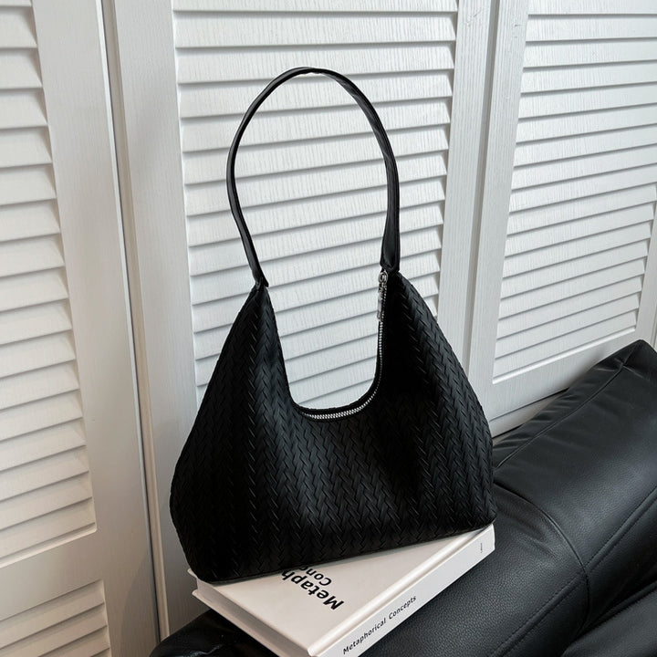 Texturierte Gewebte Schultertasche Karnz