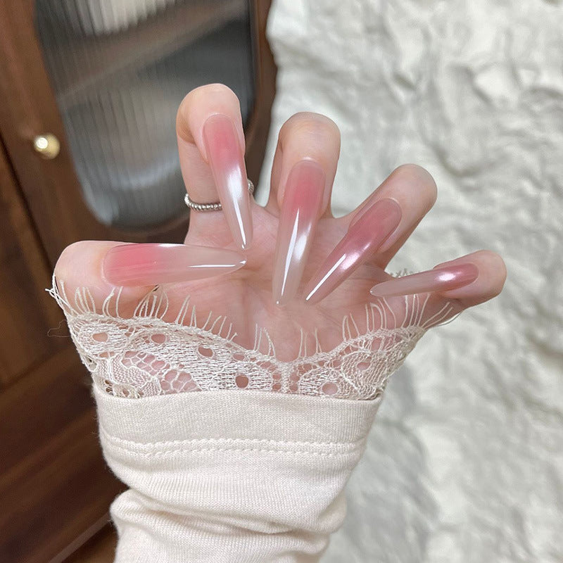 Elegante glitzernde Acrylnagelerweiterungen Karnz