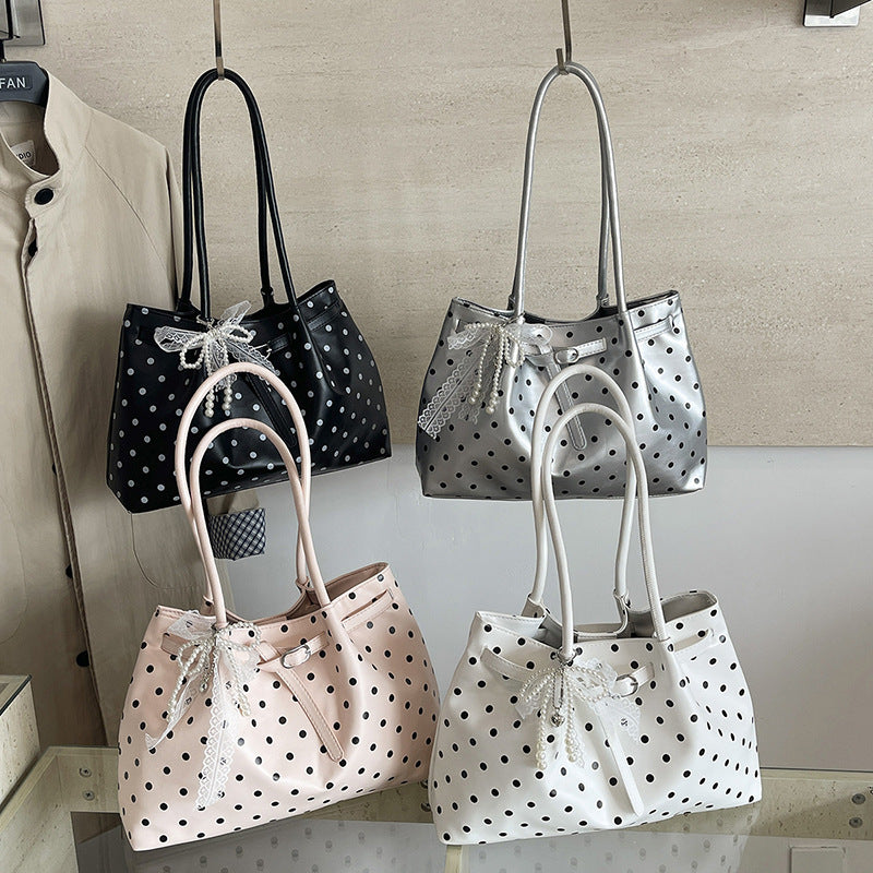 WoChic Polka Dot Tote Bag Karnz