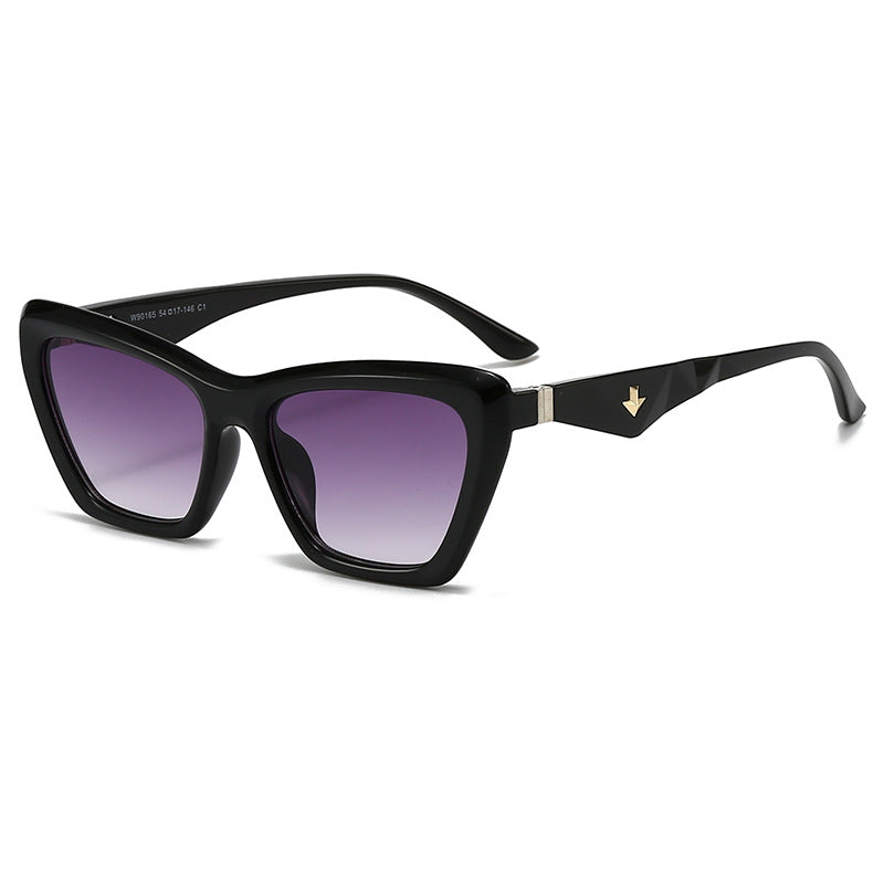 Damen modische Sonnenbrille im trendigen Stil Karnz